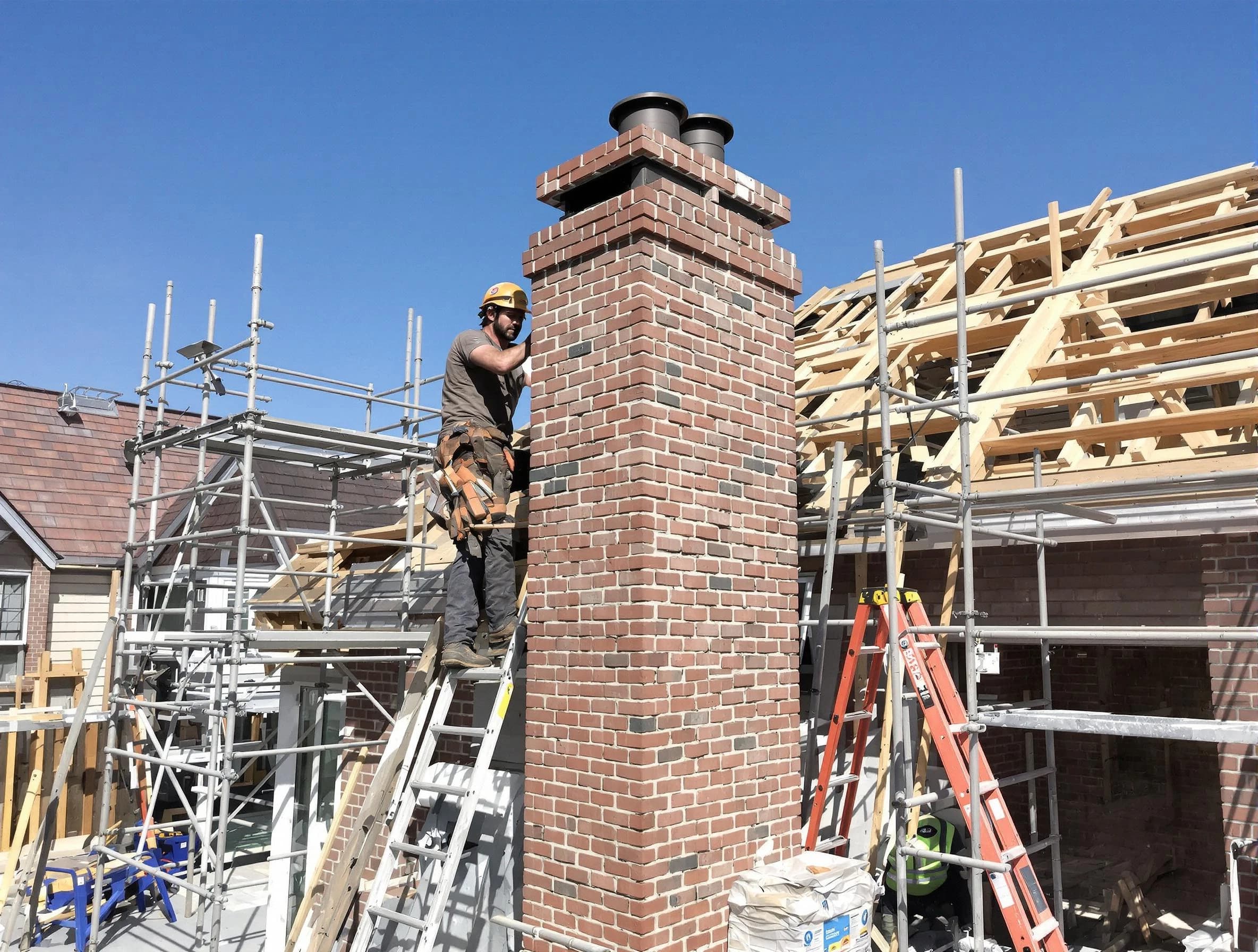 New chimney installation completed by Plymouth Chimney Sweep in Plymouth, MA