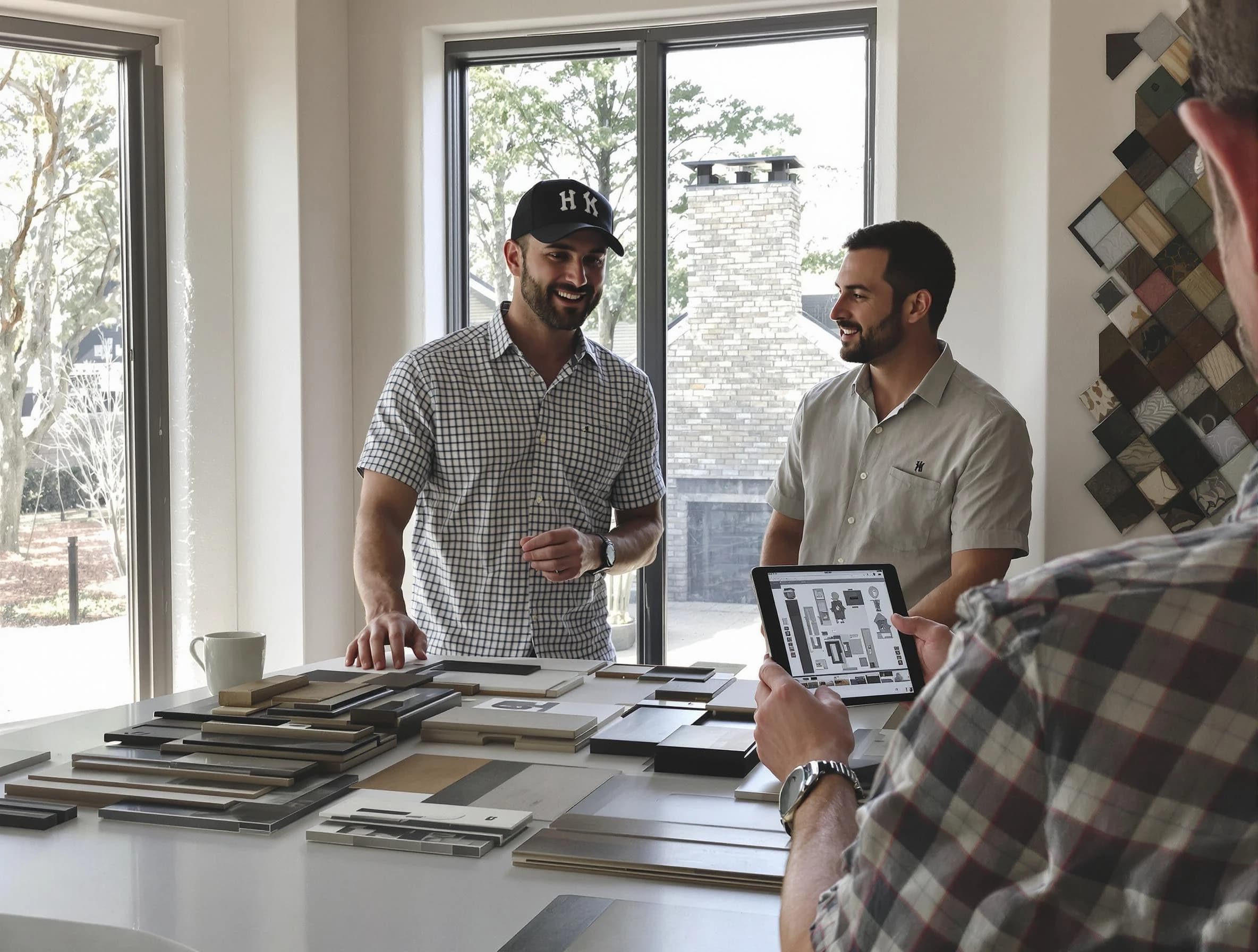 Plymouth Chimney Sweep remodeling a chimney and fireplace in Plymouth, MA